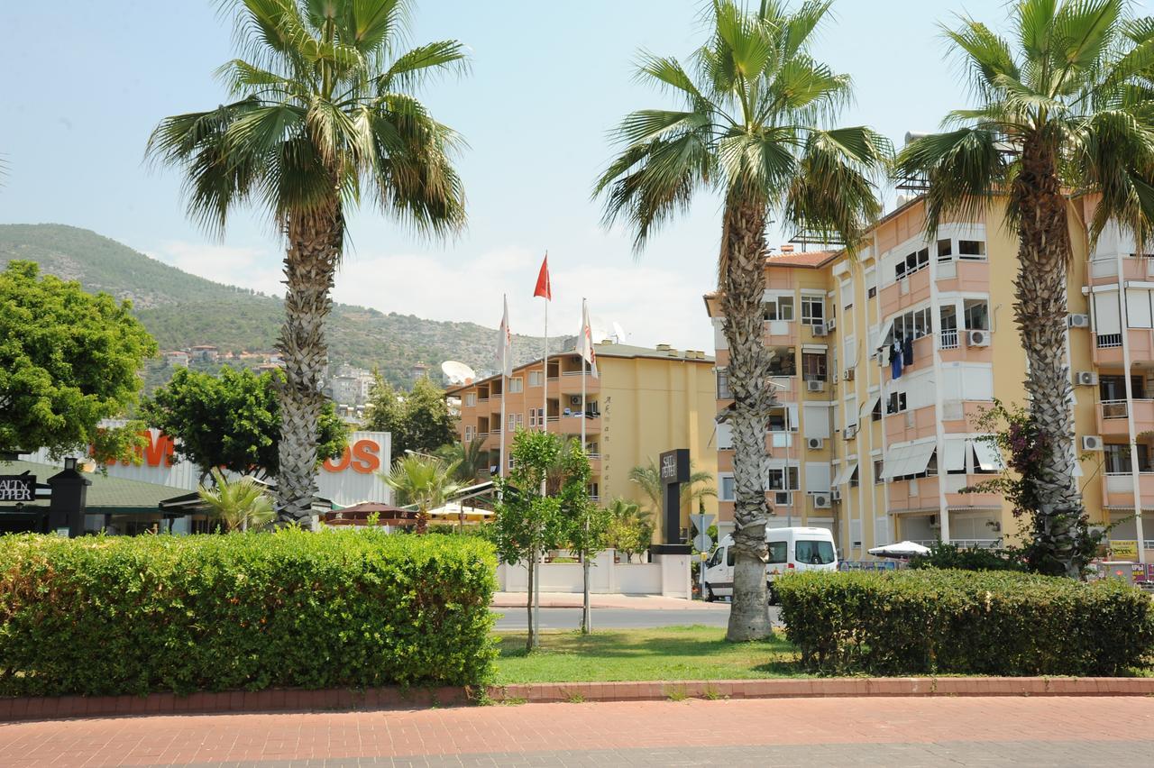 Akman Beach Apart Otel Alanya Buitenkant foto