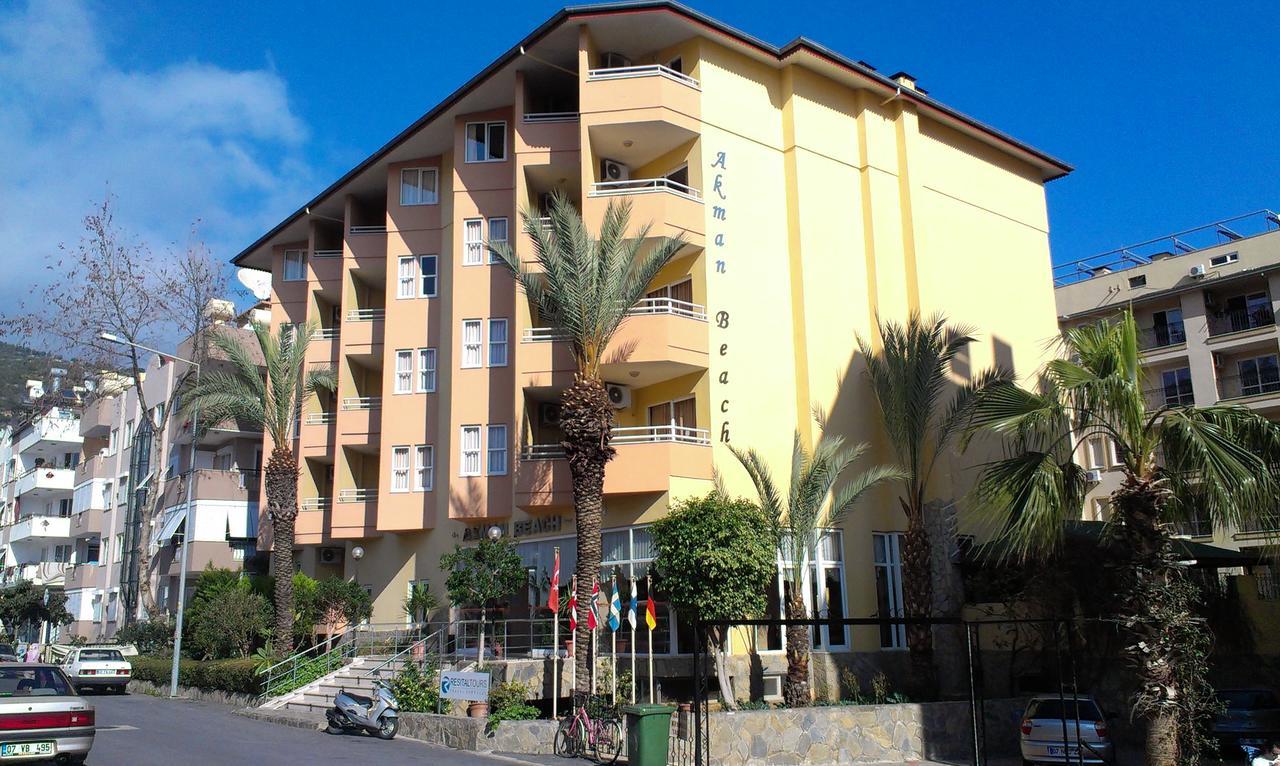 Akman Beach Apart Otel Alanya Buitenkant foto