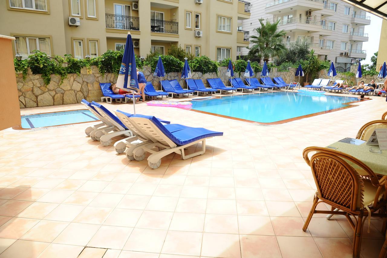 Akman Beach Apart Otel Alanya Buitenkant foto